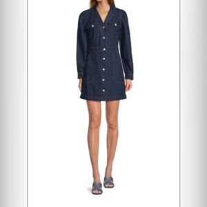 RAILS Small Denim Lisette Shirt Dress